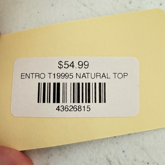 Entro Tulle Banded Strapless Top Sz S Blush Beige Coquette Ruffle Feminine New - Picture 6 of 11